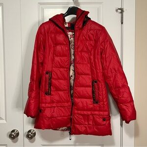 FUFUBOY Red Quilted Jacket